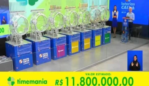 Timemania de hoje, terça-feira (06/08), concurso 2127; prêmio chega a R$ 12,5 milhões