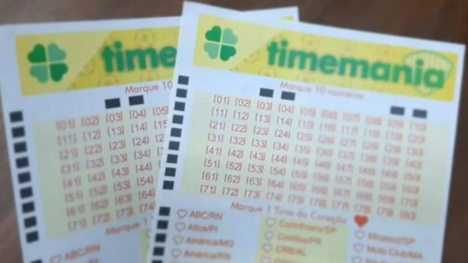 Timemania de hoje (6/08): veja os números sorteados no concurso 2127