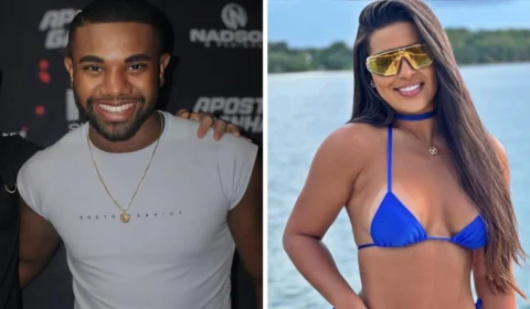 Vídeo mostra Davi Brito beijando nova ‘morena misteriosa’; veja