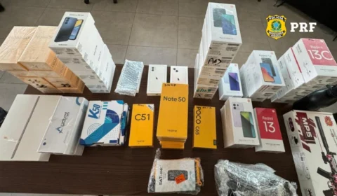 900 itens são apreendidos em operações da PRF no Tocantins