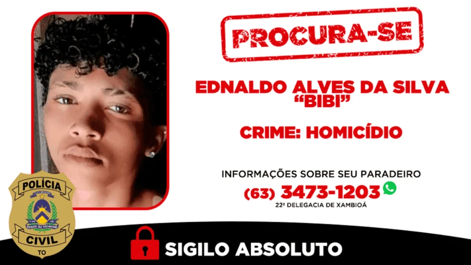 Polícia divulga fotos de suspeitos de homicídio em Xambioá