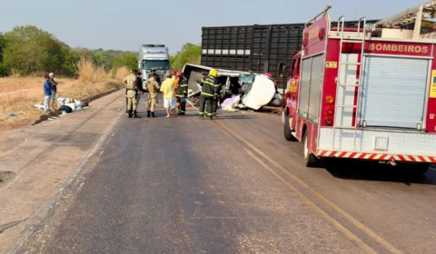 Sargento aposentado da PM morre em acidente na BR-153 em Paraíso do Tocantins