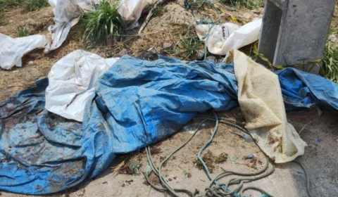 VÍDEO: corpo esquartejado é encontrado após ser jogado de carro em rua de Manaus