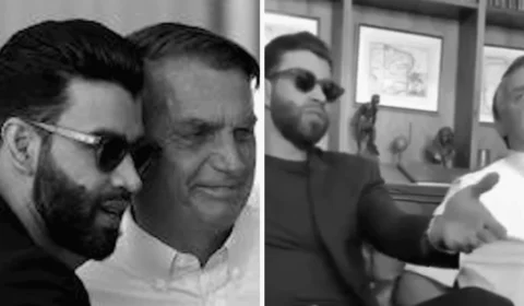 Gusttavo Lima bolsonarista? Petistas relembram  fotos do cantor com Bolsonaro