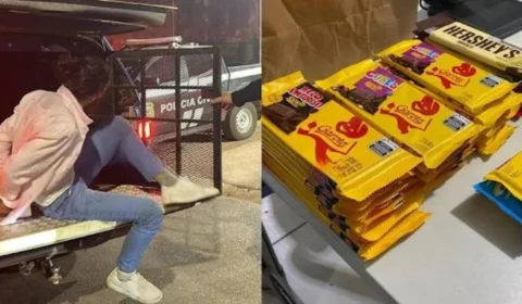 Homem é preso por furtar barras de chocolate em loja Americanas em RO
