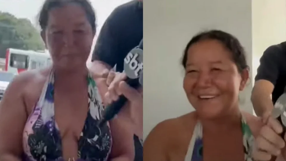 Mulher tenta matar marido com gargalo de garrafa em Manaus