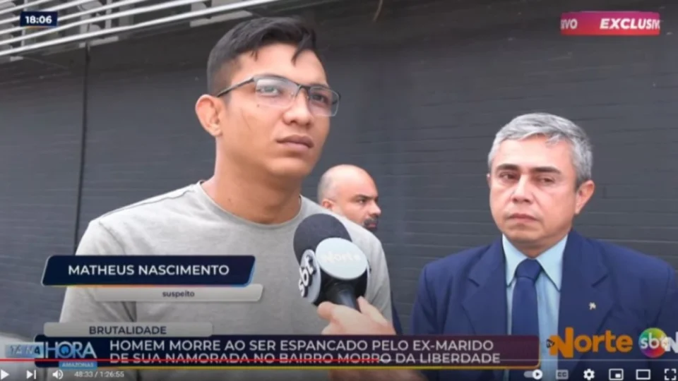 Suspeito de matar jovem no Morro da liberdade, se entrega a polícia em Manaus