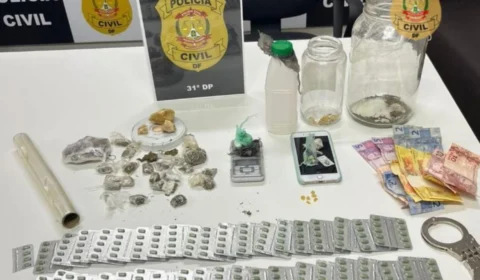 Menores são apreendidos por tráfico de drogas em Planaltina