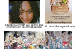 Mãe comemora aniversário da filha com doação de cestas básicas em Palmas