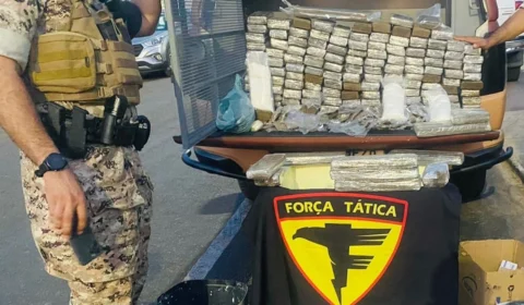 PM apreende mais de R$ 1 milhão em drogas em Paraíso do Tocantins