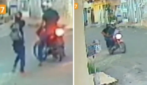 Assalto frustrado em Manaus: veja o que acontece com dupla em moto