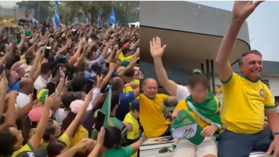 Bolsonaro chega em Rondônia para apoiar candidatos a prefeito do PL e União Brasil
