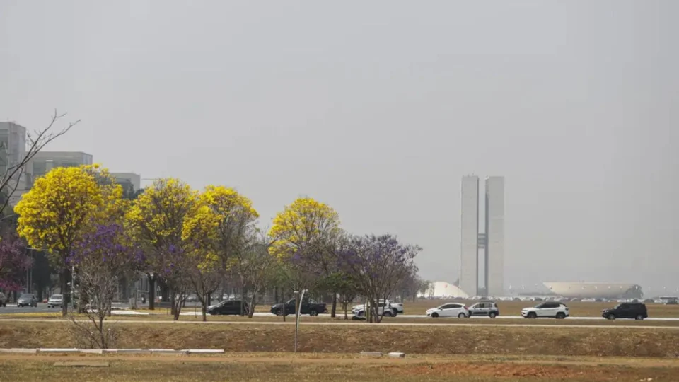 Seca e incêndios afetam qualidade do ar em Brasília