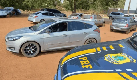 Carro furtado em 2019 é recuperado pela PRF em Palmas