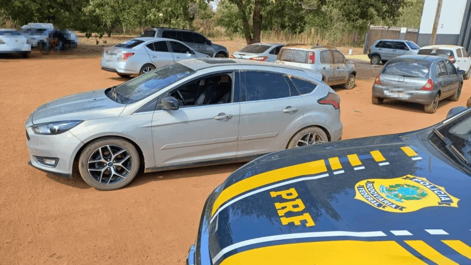 Carro furtado em 2019 é recuperado pela PRF em Palmas