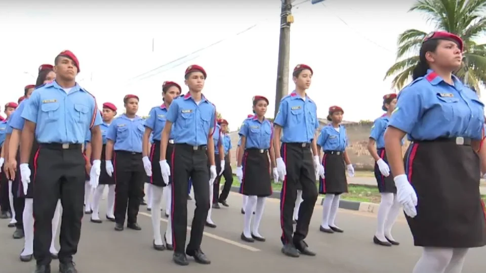 Desfile 7 de setembro Roraima: 1.500 estudantes desfilam no centro de Boa Vista