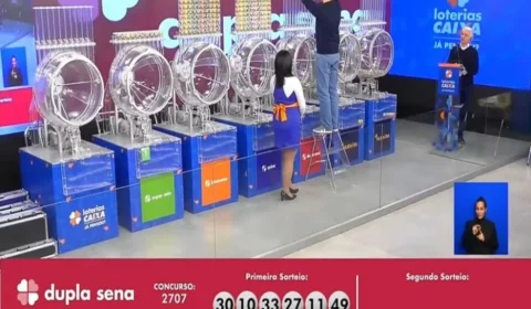 Dupla Sena de hoje, segunda-feira (02/09), concurso 2709; prêmio chega a R$ 700 mil