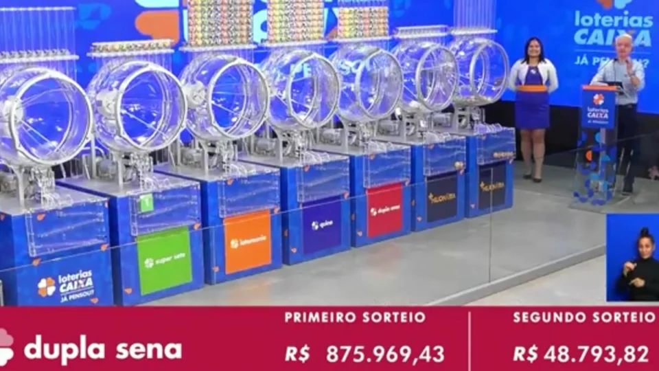 Dupla Sena 2710: sem vencedor, prêmio aumenta para R$ 1,1 milhão