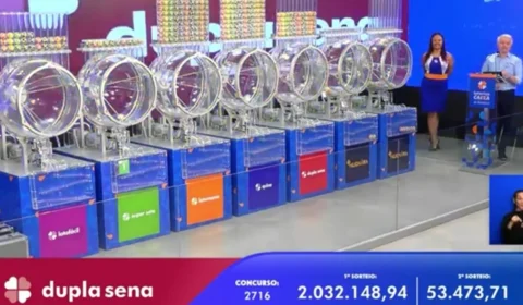 Dupla Sena 2716: sem vencedor, prêmio aumenta para R$ 2,3 milhões