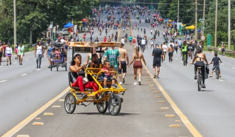 Eixão do Lazer no DF poderá ter bebidas e food trucks de volta