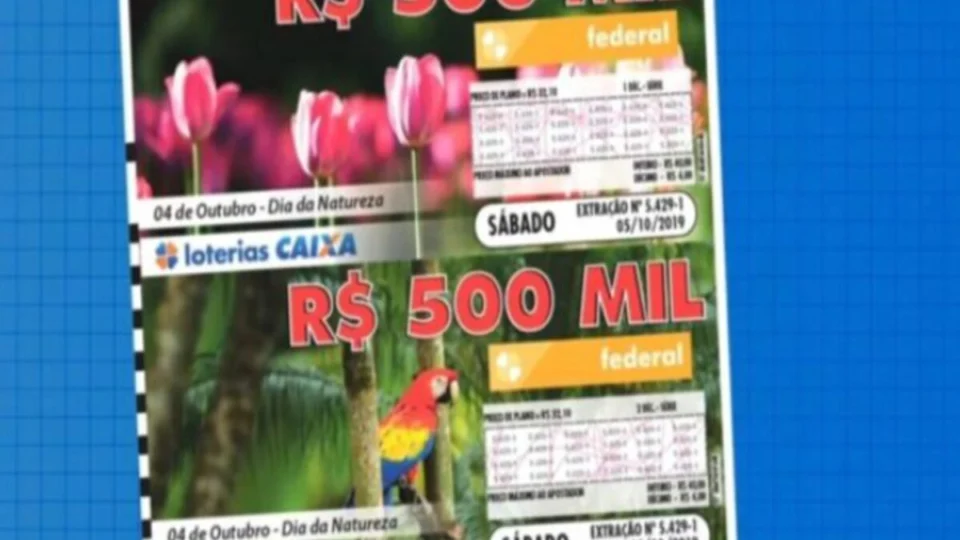 Resultado Loteria Federal de hoje (18/09): veja números sorteados no concurso 5902