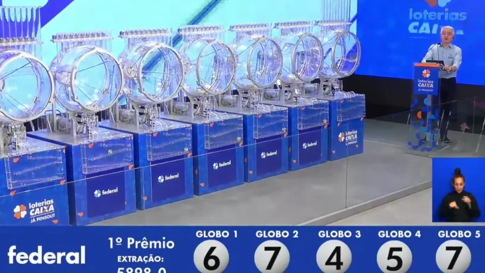 Loteria Federal 5898: veja de onde é o ganhador de R$ 500 mil
