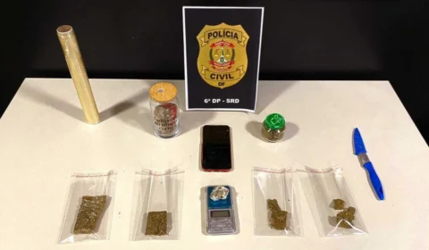 Polícia Civil do DF prende mulher grávida por tráfico de drogas