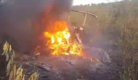 Duas pessoas morrem no acidente com helicóptero em Caruaru; assista