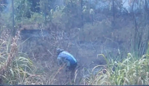 Homem é preso por incêndio criminoso no Parque Dez em Manaus