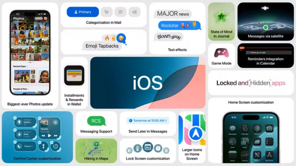 iOS 18 novidades: confira o que muda no novo sistema da Apple