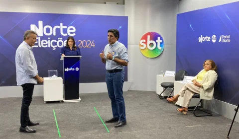 Norte Eleições: candidatos à prefeito de Palmas criticam candidata ausente no debate