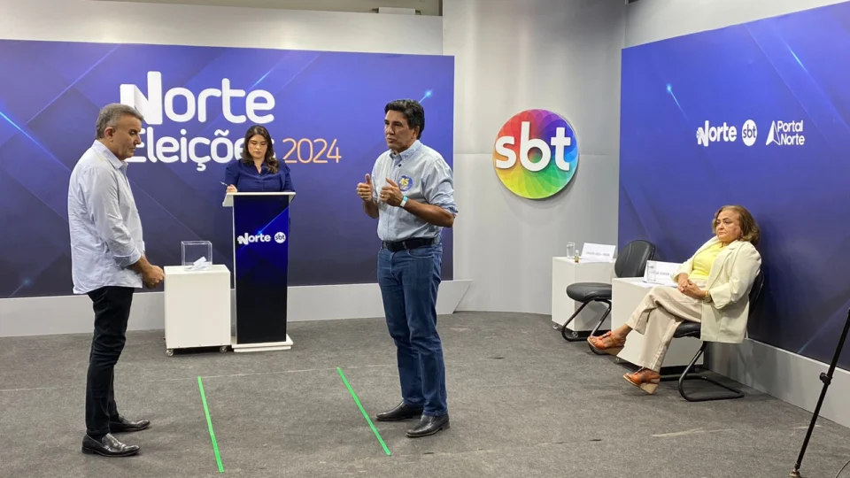 Norte Eleições: candidatos à prefeito de Palmas criticam candidata ausente no debate
