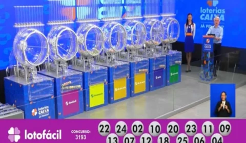 Lotofácil 3193: uma aposta acerta e ganha R$ 1,2 milhão