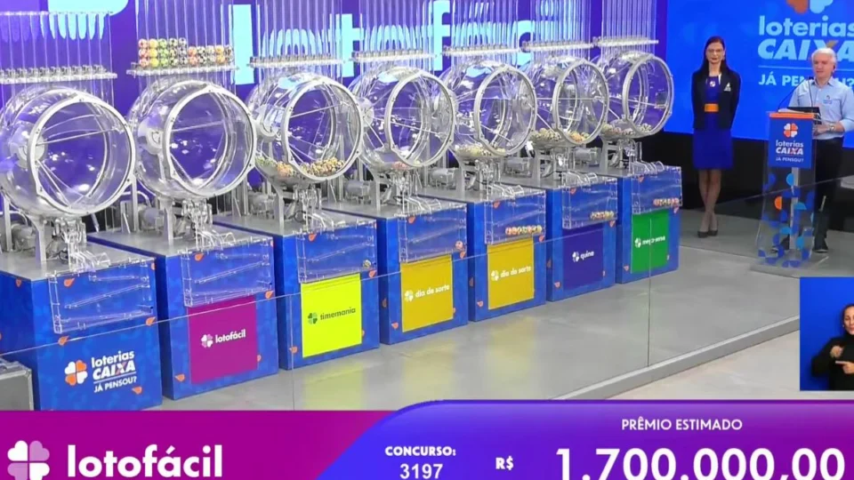 Lotofácil 3197: sem vencedor, prêmio acumula e vai para R$ 4 milhões