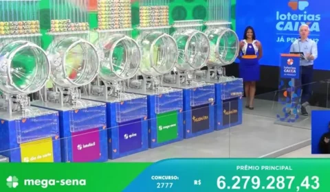 Mega-Sena 2777: sem vencedor, prêmio aumenta para R$ 10 milhões