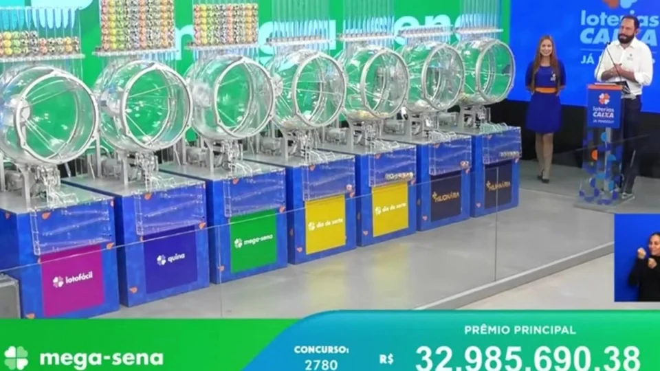 Mega-Sena 2780: sem vencedor, prêmio aumenta para R$ 40 milhões