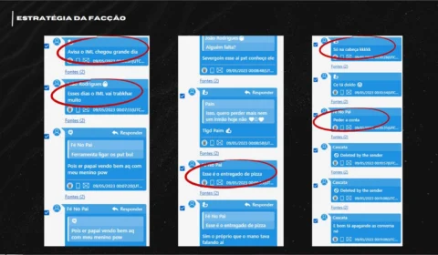 Operação Gothan City: membros de facção trocavam mensagens para organizar homicídios em Palmas