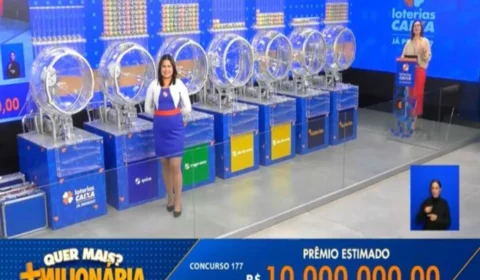 +Milionária 177: sem vencedor, prêmio segue em R$ 10 milhões