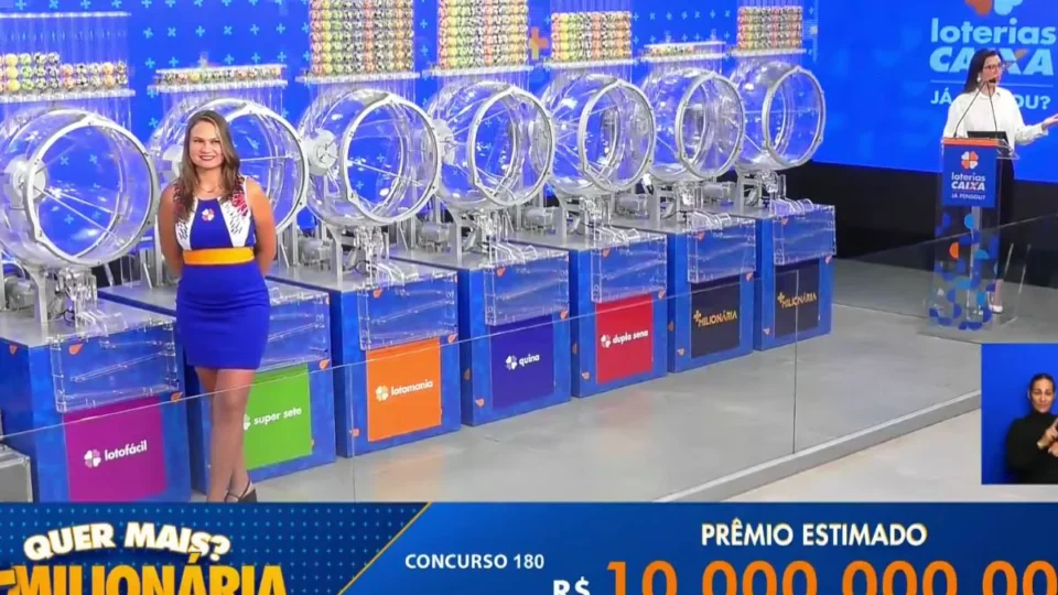 +Milionária 180: sem vencedor, prêmio segue em R$ 10 milhões
