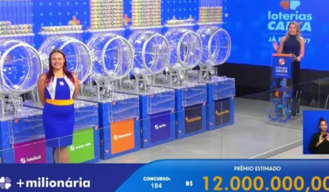 +Milionária 184: sem vencedor, prêmio acumula em R$ 12,5 milhões