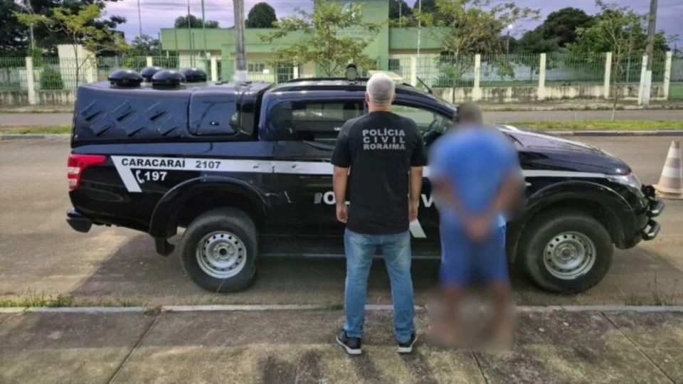 Homem agride e enforca esposa em Caracaraí e é preso em flagrante