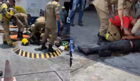 VÍDEO: três pessoas caem no tanque de combustível de posto no Acre
