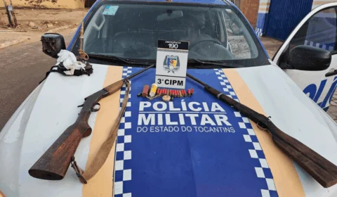 Porte ilegal de arma de fogo em Campos Lindos