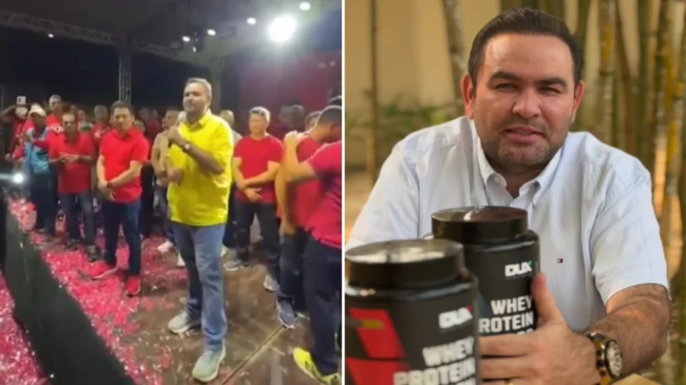 Prefeito do interior do AM promete “whey de graça” para população; assista