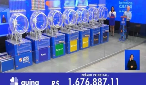 Quina de hoje, segunda-feira (02/09), concurso 6523; prêmio chega a R$ 2,7 milhões