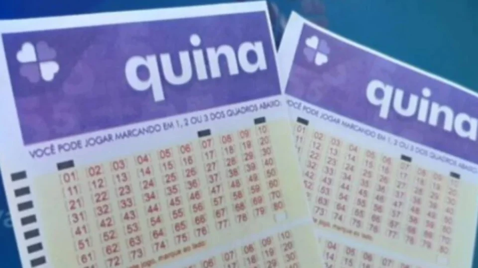 Quina de hoje, segunda-feira (16/09), concurso 6534; prêmio chega a R$ 9 milhões