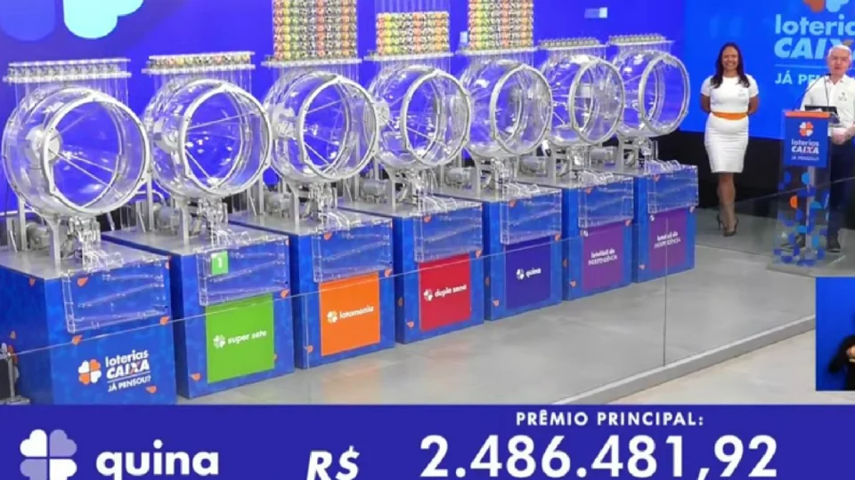 Quina 6528: sem vencedor, prêmio acumula para R$ 3,4 milhões