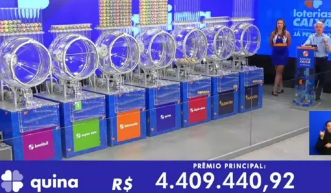 Quina 6530: sem vencedor, prêmio acumula para R$ 5,5 milhões