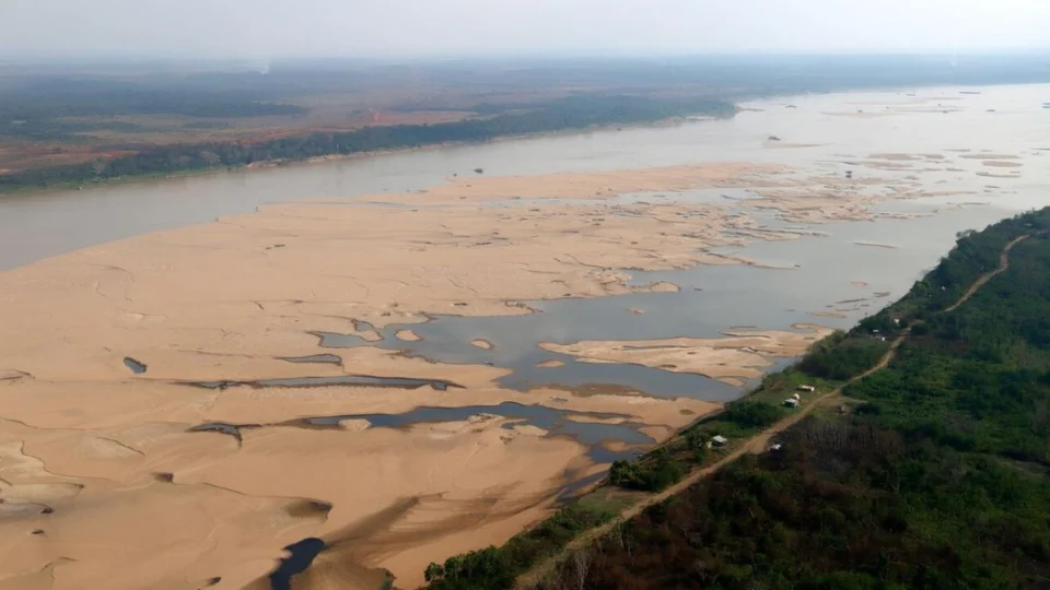 Rondônia: Rio Madeira chegou a 96 cm devido à seca severa
