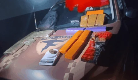 Setor Noroeste: trio é preso por tráfico de drogas em Araguaína